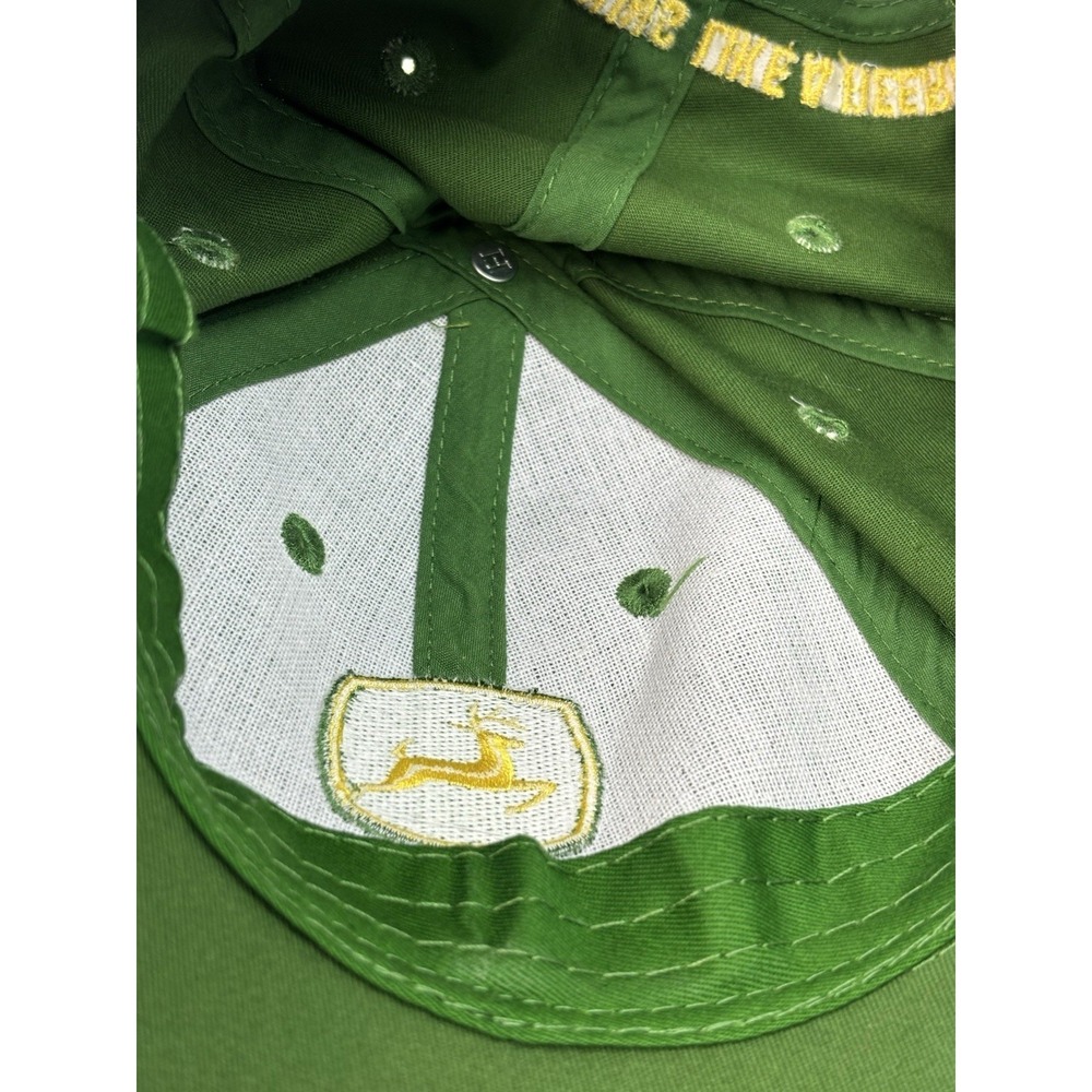 John Deere Licensed Green Owners Edition Cap / Hat Adjustable Baseball Cotton - Picture 7 of 8